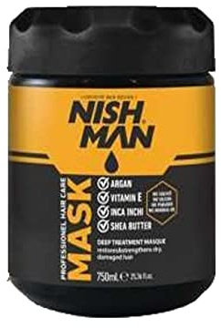 NISHMAN Hårmask - Inca Inchi Complex 750ml - Närande Hårvård för Hälsosamt, Glänsande & Starkt Hår - Reparation & Skydd i en Behandling