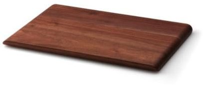 Continenta Schneidebrett aus Nussbaum, 36 x 24 x 1,8 cm