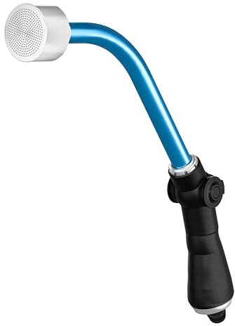 Diivoo 16 Inch Watering Wand for Garden Hose Heavy Duty,Hose Wand 1000 Holes with Thumb Shut Off Control,Metal Garden Wand for Watering Plants,Hanging Baskets,Flowering,Seeding,in Garden and Lawn