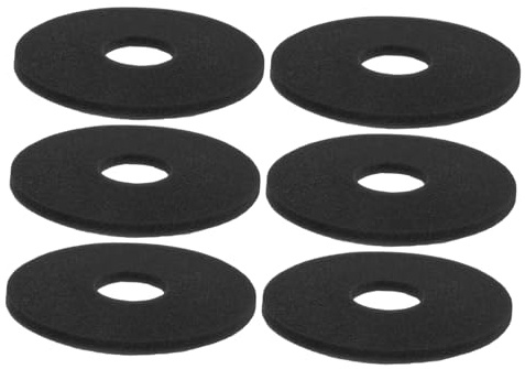 Gatuida Repuesto De Esponjas para Bordeador De Margaritas 6 Piezas Esponja Absorbente para Pulidor Sal Material Esponjoso Uso Barra y Cócteles Accesorios Bar Casa