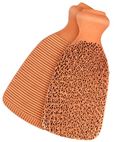 Pumice Stone Natur Bimsstein für Fußpflege – 100% Lava Stein gegen Hornhaut & harte Haut – Fußpeeling zur Entfernung von abgestorbener Haut – Glatte & weiche Füße garantiert (One Unit)