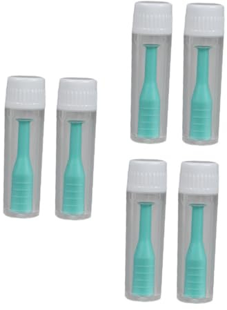 TOYANDONA Set de 6 Herramientas para Lentes de Contacto con Ventosa Insertador y Extractor Color Verde Soporte Seguro para Copa de Lentes Accesorio Práctico para Uso Diario