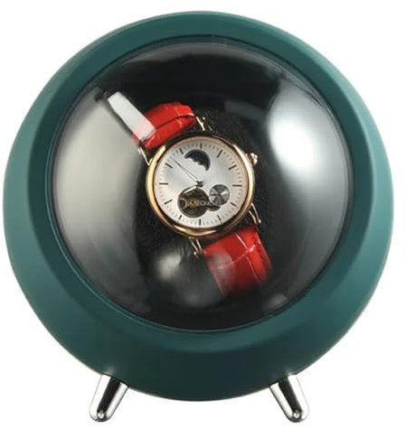 Joselin Caja giratoria automática para relojes automáticos (verde), verde