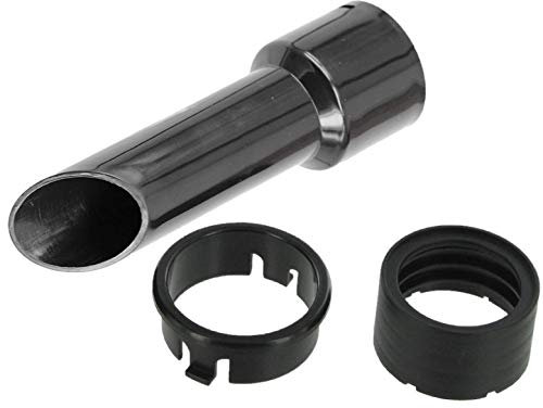 FIND A SPARE Hose End Cuff 32mm Hoover Nozzle For Numatic Henry HVR200 HVC200 HVR200P HVR20 Hetty & George (Black)