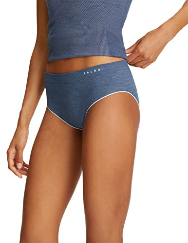 Falke wool tech women's functional underwear. Light, wool, 1 piece, blue (capitain 6751)