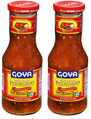 Goya Authentic Messicana Salsa 2 Confezioni (Caldo Pico De Gallo)