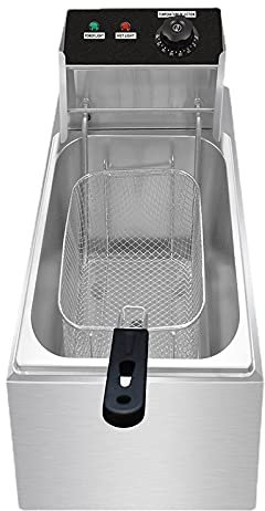 Friteuse électrique Domestique, Friteuse En Acier Inoxydable, Frites, Ailes De Poulet Et Cuisses De Poulet, Friteuse Multifonction, 4L,4L