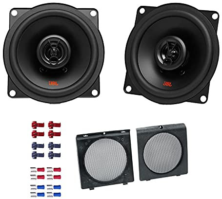 JBL Stage2 524 Auto Lautsprecher Boxen 420 Watt 13 cm 2 Wege Koax passend für VW Golf 2 1983-1992 Türen Front