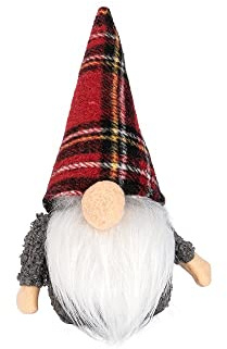Ideen mit Herz DIY gnome, 8-piece set for DIY crafts, a gnome figure, Christmas decoration, Christmas gnome, decoration for Christmas (oil, 15 cm)