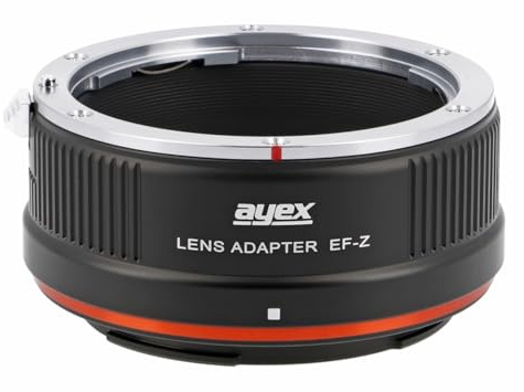 Objektivadapter kompatibel med Canon EF-bajonettobjektiv lämplig för Nikon Z-kameror EOS-Z