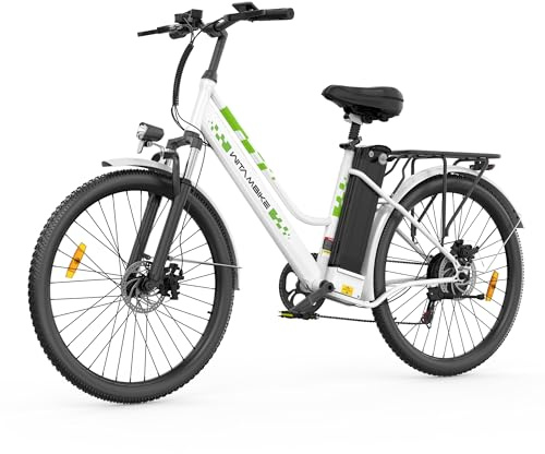 CHEEVALRY Vélo Électrique 26 Pouces Vélo Électrique Femme et Homme,6 Vitesses,Moteur 250W,36V 15Ah/20Ah Batterie Amovible,Smart Urban E-Bike,Adulte Unisex