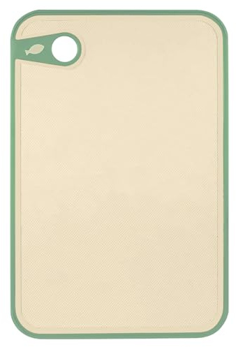 Schneidebrett Kunststoff, 1er Set Schneidbrett BPA frei, Schneidebretter, Cutting Board Rutschfest, Küchenbrett Schneidebrett Set Spülmaschinenfest, mit Saftrille & Mahlrille(Medium, 35 x 23 cm)