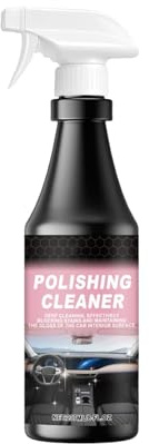 Generico Lucido Pulitore Interni Auto,Detergente Detailing Auto 237mlSpray Pulizia Interni | Ripristinatore Duraturo per Camion Pickup Parabrezza Sedili Cruscotto Tessuto Vetri