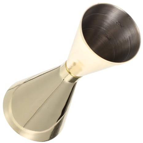 DECORNIJIA Misurino in Acciaio Inox per Jigger Doppio Misurino per Cocktail Dispositivo di Misurazione del Vino