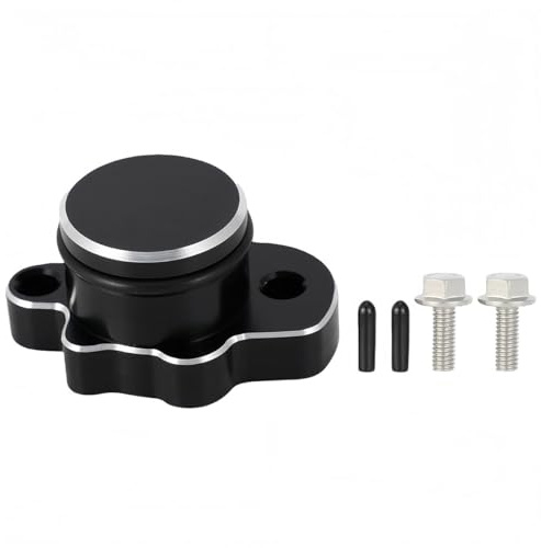 ACOLY Oil Pump Plugs Cover Kit Fit for Yamaha PW50 PW80 Y-Zinger 1981-2024 (Black)