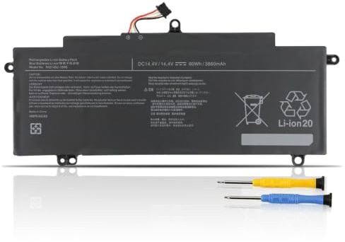 PA5149U-1BRS Batería para Toshiba Tecra Z40-A Z40-B Z40-C Z40T-A 4GVMP | Z40T-B Z40T-C Z50-A Z40-C-106 Z40-C-103 Z40-A-113 Z40-A-16Z Z40-A-16C Z40-A-17K Z40-A-18R Z40-A-19K Z40-B-12P Z50-A-197
