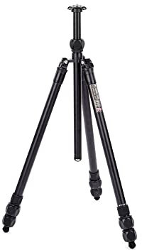 3 Legged Thing Charles 2.0 Aluminium Tripod System – Adjustable Camera Tripod with 3 Detachable Legs for monopod conversion in Darkness (Matte Black) (CHARLESDARK2)