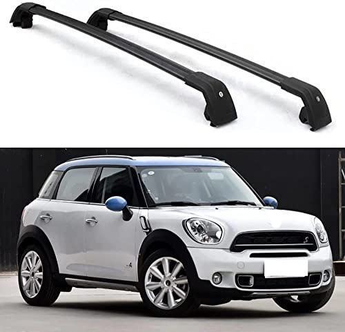 Auto Relingträger Dachträger Crossbar, für Mini Cooper Countryman R60 4 Door 2011-2016 Dachgepäckträger Querträger Lastenträger Fahrrad DachbüGel Gepäckträger Zubehör