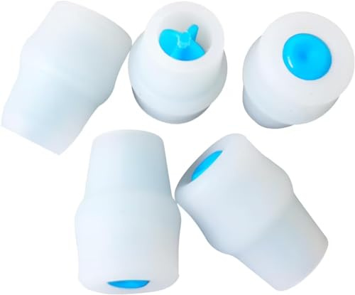Yrsssa Replacement for réservoirs d'hydratatio Salomon,Osprey,TRIWONDER et Hydrapak Embouts de valve de morsure - Gaines en silicone de qualité alimentaire,sans BPA（5 Pièces