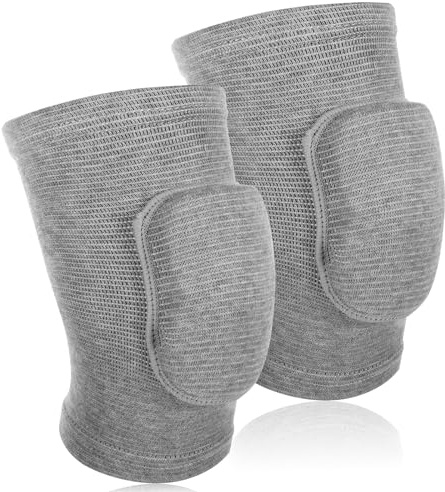 Vin Beauty Arm Brace Pads Elbow Pads Fitness Arm Brace Support with Thicken Sponge Padding Arm Knee Protector Soft Support Cushion Volleyball Basketball Breathable Elbow Wraps (Grey, S)