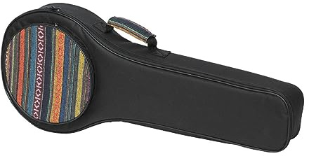 JOINPAYA Mandolinentasche Rucksack aus Nylon mit Polsterung Wasserabweisend Große Kapazität Bequeme Aufbewahrung für Unterwegs