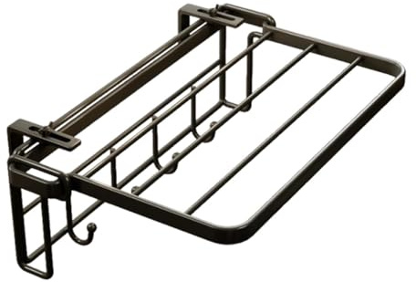 KESOTO Stendini a Parete Realizzato in Ferro, Stendibiancheria Con Termosifone per Casa Con Gancio Regolabile, Pieghevole a 90 Gradi, Adatto Alla Maggior Parte Dei Radiatori Di Riscaldamento, Piccolo