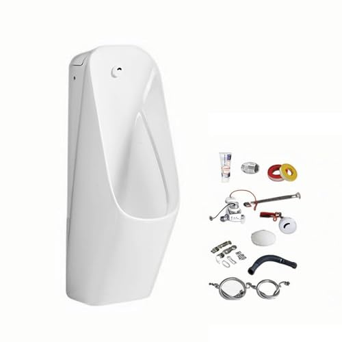 Orinatoio da pavimento in ceramica da uomo, con sensore intelligente per bagno, hotel, bar, ristoranti e garage, design moderno per la massima igiene
