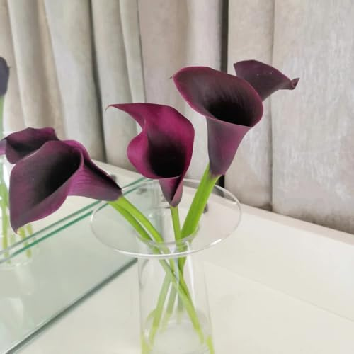 3bulbi di calla resistenti - decorazione, balcone di campo di calle, balcone di primaverili, interno 3pcs