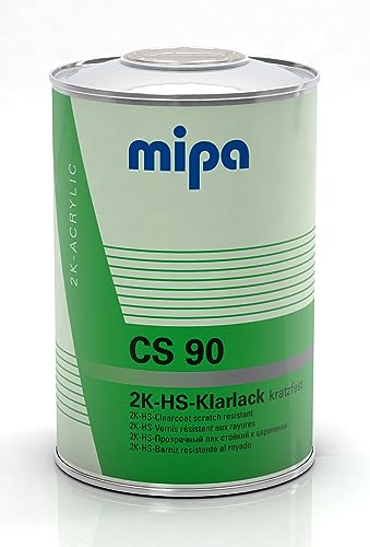 MIPA 2K-HS-Klarlack CS 90 1 Liter - Kratzfester Autolack zur Lackierung