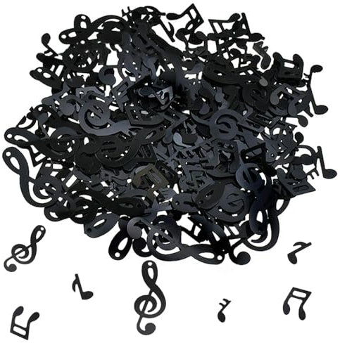 30 g di Coriandoli Musicali, Decorazioni di Spartiti e Note per Compleanni (circa 2000 pezzi)