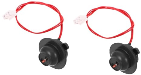 TOPBATHY 2 Piezas Accesorios para cocinas de inducción Accesorio para vitrocerámica de inducción termómetro de piscina sensor de termostato tubo sensor de temperatura de la estufa Metal