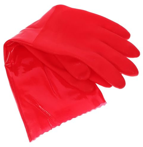 GALPADA 2pairs Slip Kitchen Gloves Thicken Dishwashing Gloves Non-slip for Home Care Comfortable