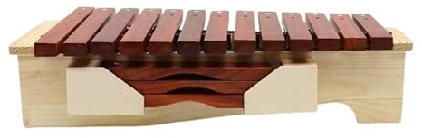 Xylophon High School Bass mit 13 Lautsprechern, optionales Mahagoni-Material und synthetisches Holzmaterial, geeignet für Musikaufklärung, Musiklehrer, Massivholz, hohe Tonhöhe