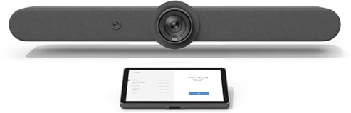 Logitech Rally Bar Camera & TAP Controller Kit, Graphite (Renewed)