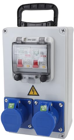 Fabater Boîte de Sortie Industrielle Ignifuge, Pratique pour les Dispositifs de Distribution D'énergie Solaire Domestique, 250x150x100mm