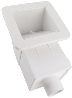 Dioche Kit Kit Skimmer per Piscina da 1,5 Pollici per Montaggio Frontale per Piscine Fuori Terra - Attrezzatura di Pulizia Premium con Schermo Filtrante Facile Rimozione dei Detriti