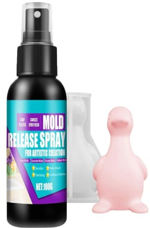 Spray Distaccante Per Stampi In Silicone 100g Lubrificante Antiaderente