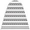 Encasa XO Ironing Board Covers and pad 125x46 cm- Thick 3mm Felt Padding, Drawstring Tightening & Lock, Heat Reflective, Scorch & Stain Resistant, for Wide Ironing Board - Grey Bunting
