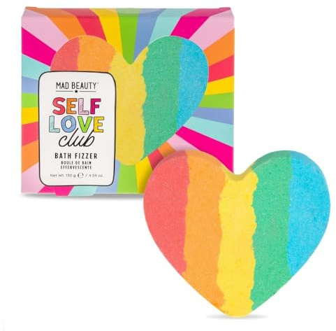Mad Beauty - Regenbogen Badekugel sprudelnd – 130 g