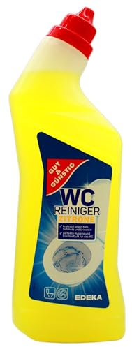 Gut & Günstig WC-Reiniger Zitrone, 10er Pack (10 x 1 l)