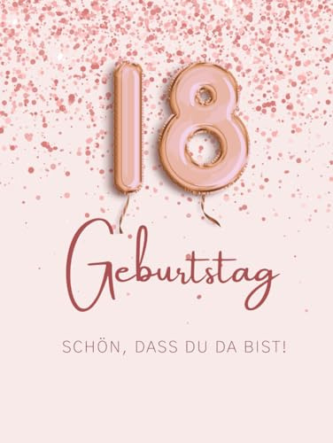 Gästebuch 18. Geburtstag zum Ausfüllen & Ankreuzen | Hardcover Gästebuch 18. Geburtstag Frau Gästebuch Mann lustig | Kreatives Geburtstag Gästebuch ... zum Ausfüllen | Originelle Geschenkidee