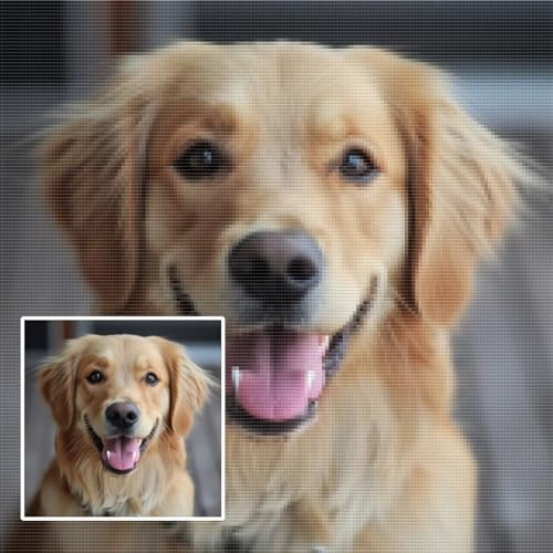 Diamond Painting Eigenes Foto, 5D Diamond Painting Personalisiert mit Voll Diamond Painting Zubehör Set, Private Custom Ihr Selbst Gestalten Bild Bastelset, Geschenk Mädchen, Zimmer Deko,20x20cm F-98