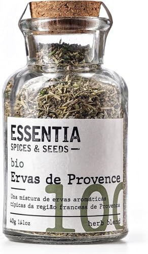 Mélange d’Herbes de Provence – Flacon de 40g – Saveur Intense et Épicée aux Notes Boisées – Arôme Doux – Association d’Herbes Aromatiques – Origine Portugaise – Produit Gourmet