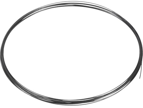 sourcing map Wolframdraht, 99,99 % hochreiner Wolframdraht, 0,05 mm Durchmesser x 3 m Länge, Wolfram-Filament-Metallspule für Glühbirnen, Produktion, Elektronikindustrie