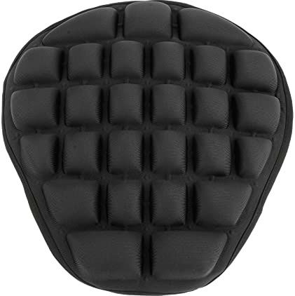 Janmobrian Inner Tube, Bike Inner Tubes Motorcycle Seat Cover Air Pad Motorcycle Inflatable Seat Cushion Touring Saddles Passenger Motorbike Inflatable Cushion Seat Mat