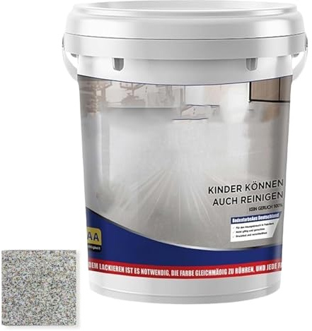 Godemmio Epoxy Colored Sand Floor Paint,Louisn Forest Epoxys Floors Paints,Epoxyes Floores Paintes for Concrete,High Gloss Marble Effect Epoxy Floor Coating, Non-slip, Waterproof, Durable (Colorful)