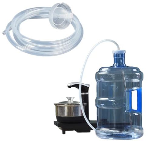 SIVZUMO Silikonschlauch 1,4 Meter, silikonschlauch trinkschlauch Flexibler Lebensmitteltaugliche Schlauch Silikonschlauch Wasser Luft Rohr Transparent sprühschlauch