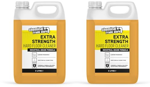 Chemical Trade Store - Hard Floor Cleaner 2 x 5L - Safe for Tile, Stone, Laminate, LVT - Powerful Daily Use Floor Cleaning Solution