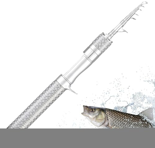 Ultra-Licht-Fischerei, Teleskopköderfischereistruhe, Fahrfischerei Carbonfaserfischereisenfischerei für kleine Fische die Aufregung des Fischens in Bächen und Bächen geeignet