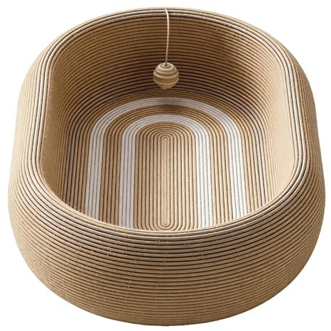 Cama rascadora para gatos, protección de muebles de sisal, almohadilla rascadora de uñas para gatos, para casa, sala de estar, dormitorio, sofá